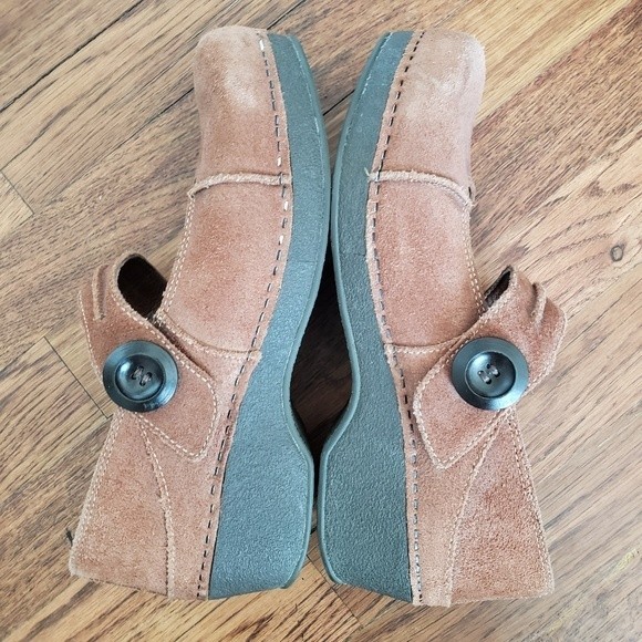 Dansko Women's Crepe Suede Leather Mary Jane Size 41 or 10.5 - Picture 6 of 10